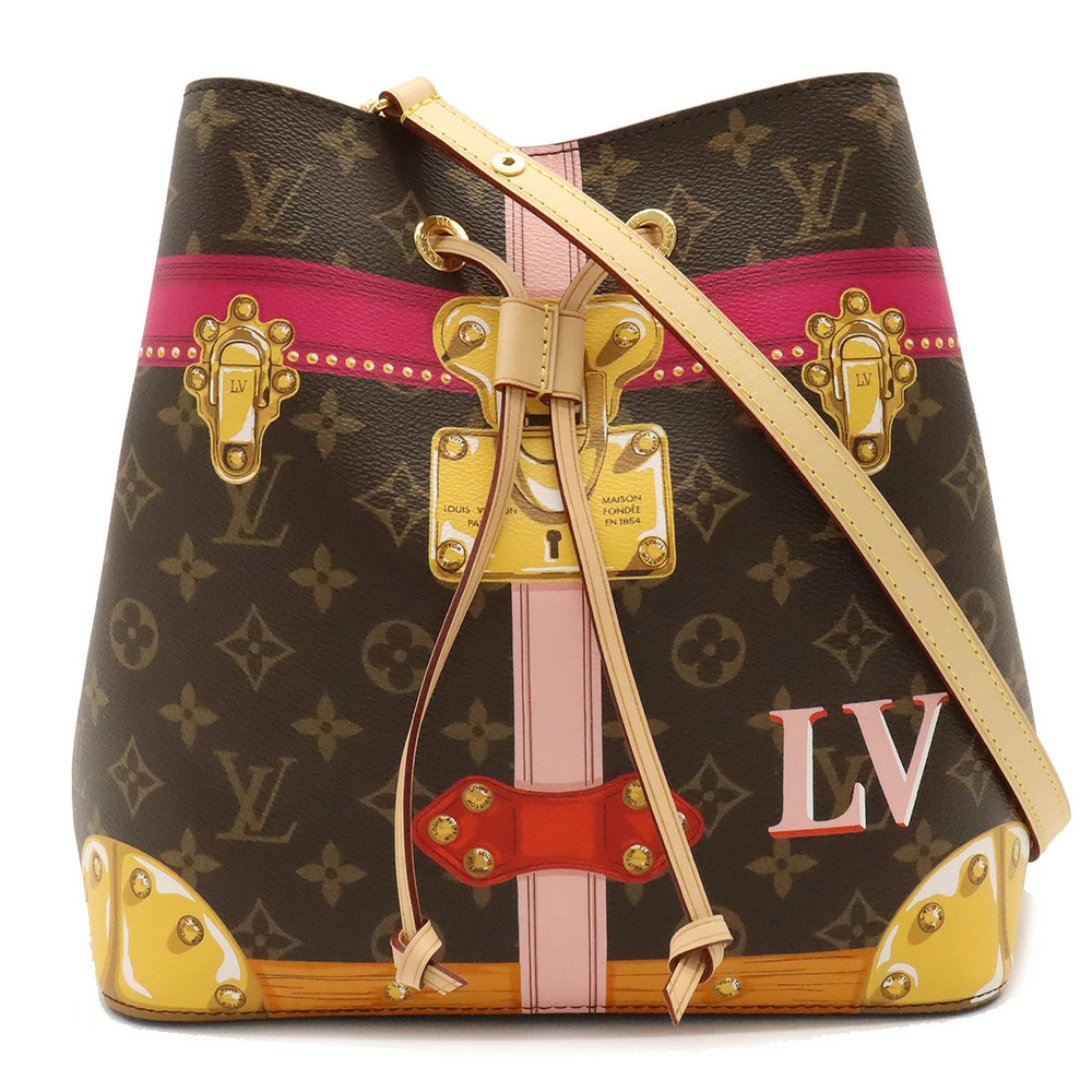 LOUIS VUITTON Monogram NeoNoe Trompe LOuille Summer Trunk Shoulder Bag One